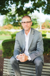 Outdoor headshots photographed on location in Fayetteville NC